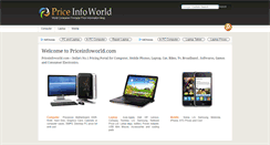 Desktop Screenshot of priceinfoworld.com